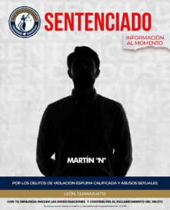 FGEG logra sentencia de más de 20 años contra violador en León
