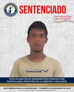 Condenan a hombre a casi 97 años de prisión por desaparición de una niña y agresiones contra su madre en Pénjamo