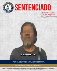 Condenan a 12 años de prisión a agresor sexual en San Miguel de Allende