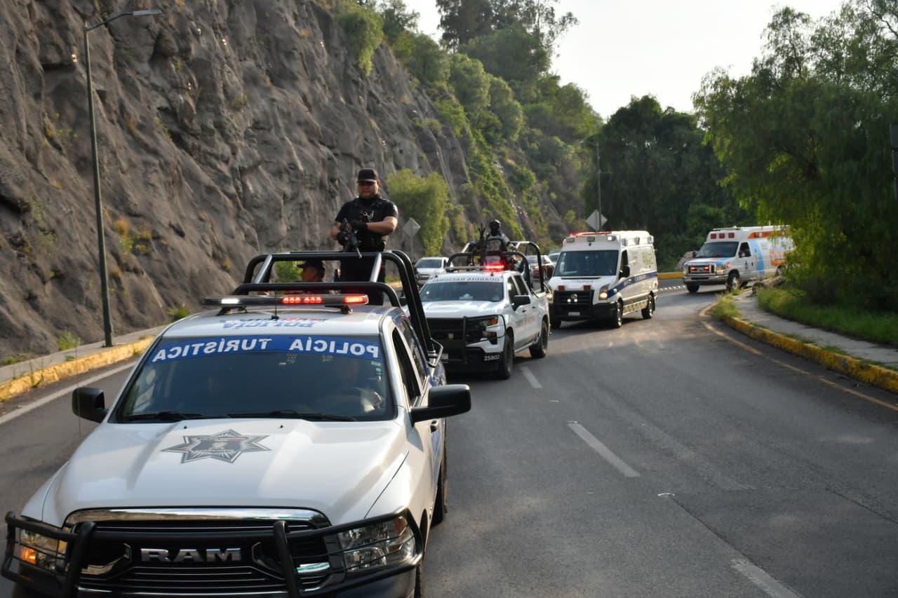Fiscalía busca a más responsables por emboscada a policías estatales, en Pénjamo